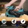 Cordless Belt Sander for MAKITA 18V Battery (NO Battery) Brushless Power Sander Electric Sander Machine, Dust Bag Included 2