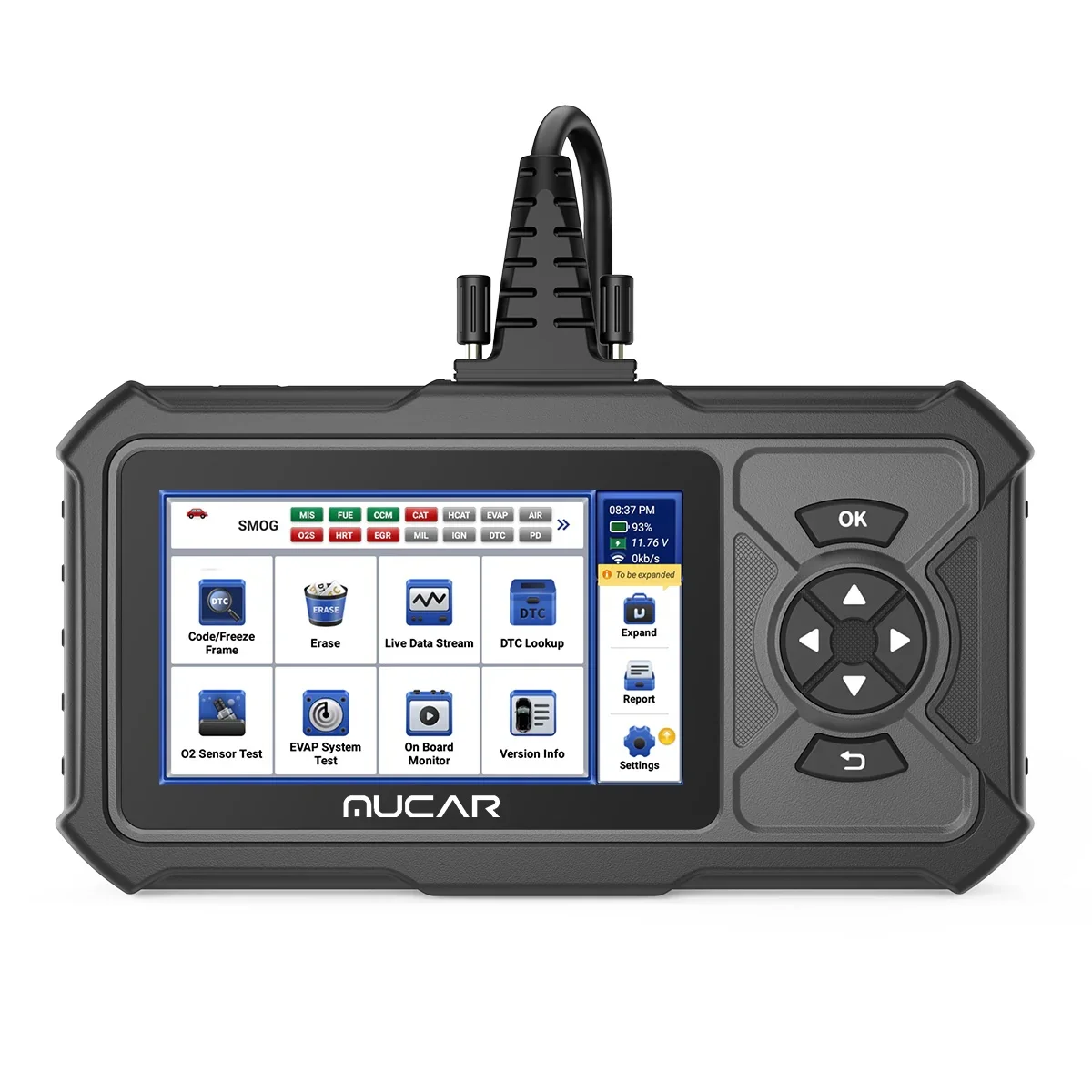 MUCAR CDE900 PRO OBD2 Scanner Automotive OBDII Car Code Reader 32GB Free Update Diagnostic Scan Tool Support 106 Car Brands
