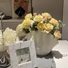 Ceramic Vase Sea Shell Shape Floral Arrangement Accessories Shell Flower Vase Room Terrarium Decoration Home Tabletop Ornaments 3