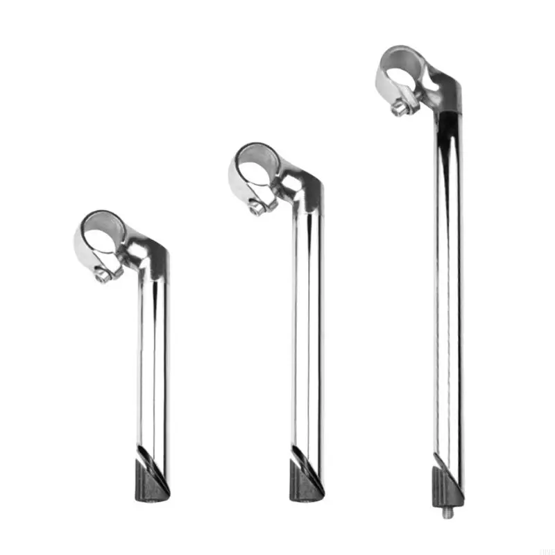 Light Weight Bicycles Quills Stem Aluminum Alloy Handlebar Gooseneck Clamp Stem Risers Cycling Handle Enduring
