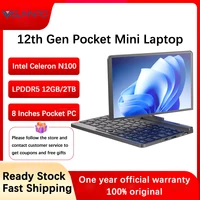 YSJMNPC 8 inch Mini Laptop Touchscreen Rotating 360 Degree Intel Alder N100 LPDDR5 12GB Windows11 AX WiFi6 Notebook Tablet PC