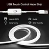 1M/2M/3M/5M 5V USB Neon Light Led Strip Lights Waterproof Flexible LED NEON Tape Lights For Bathroom Cabinet Home Decor Room TV 3
