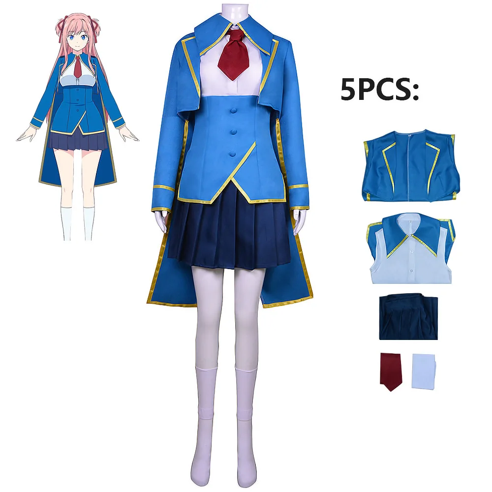 Anime Kinsou No Vermeil Kudelfate Lilia Goldfilled Alto Vermeil In Gold  Cosplay Costume Blue Uniform Halloween Party Clothes - Cosplay Costumes -  AliExpress