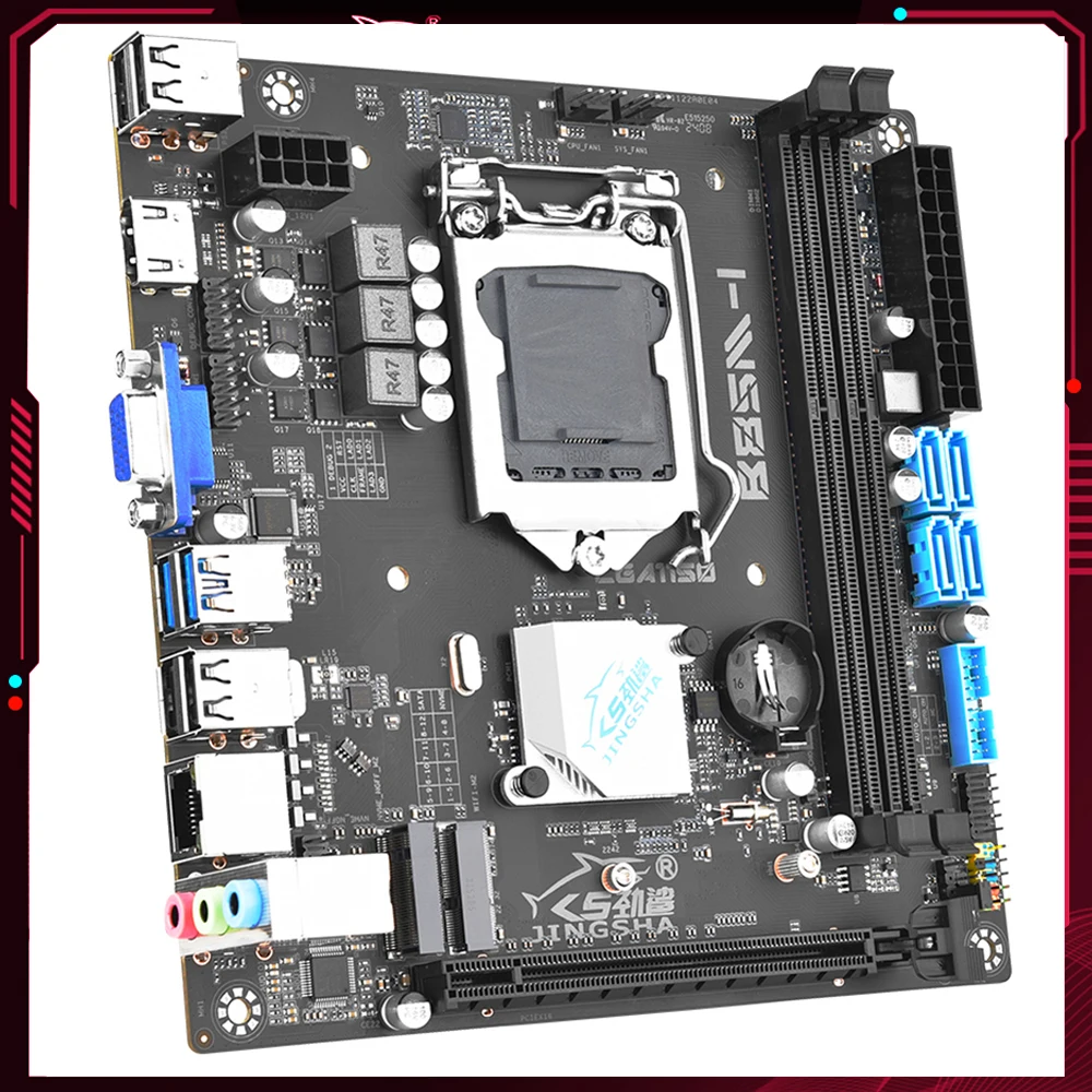 Комплект материнской платы B85 с Intel LGA 1150, материнская плата для ПК M.2/SATA3.0/USB3.0 Gigabit Ethernet для 4-го поколения Core I7 I5 I3
