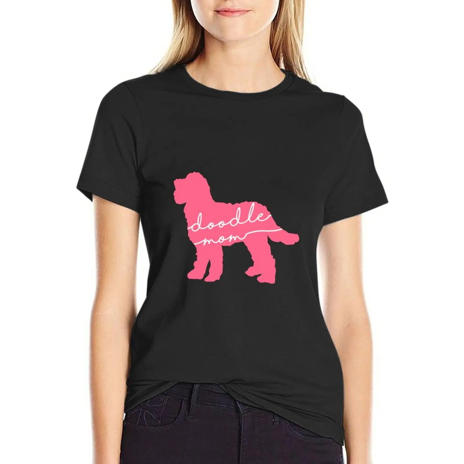 Doodle Mom T-Shirt hippie clothes kawaii clothes white t shirts for Women