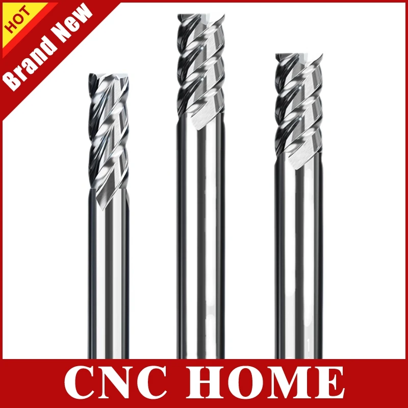 HRC75 Solid Cermet Milling Cutter Cerame Ceramal Metal Ceramic End Mill