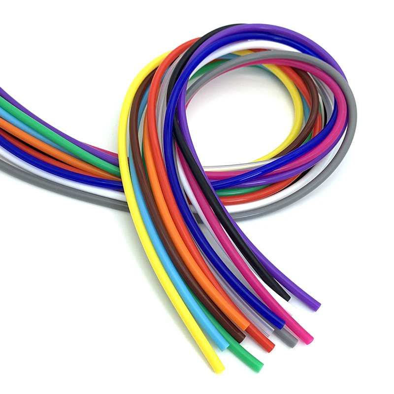 2 M Colorful Food Grade Silicone tube ID2 3 4 5 6 7 8 9 10 12mm Flexible Garden Rubber hose Aquarium Soft Tubing Silicone pipe silicone tube rubber hose rubber tube rubber tubing