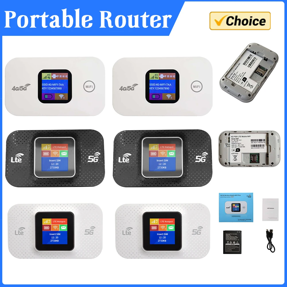 4G LTE Wireless Router 150Mbps Mini 4G Router Sim Card Slot Portable ...