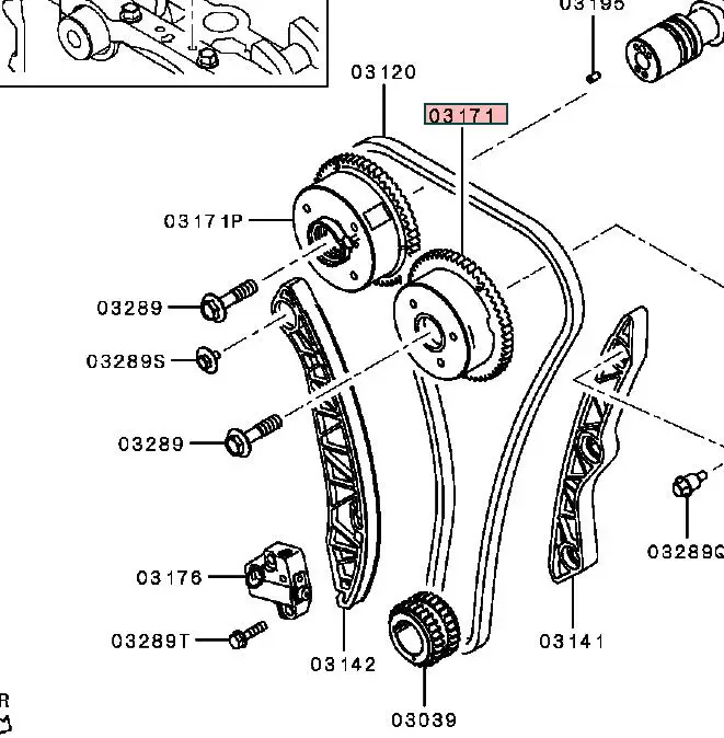 ƿ  Ŷ, CAMSƮ 1147A005, CW5W, GF3W, LANCER10, CY5A, 4B12, 2.4L