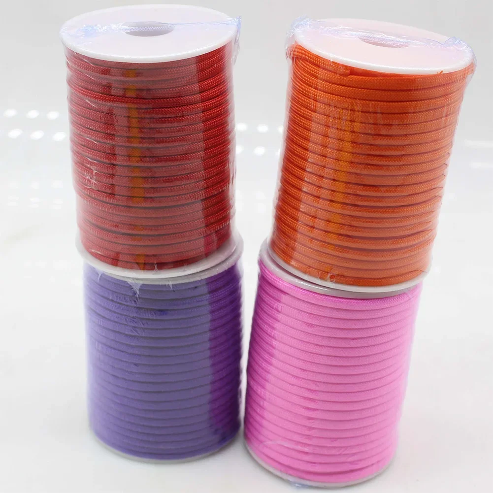 Corda Paracadute 550 Glow In The Dark – 100 Piedi (30m) 7 Fili Nucleo Per Sopravvivenza E Braccialetti