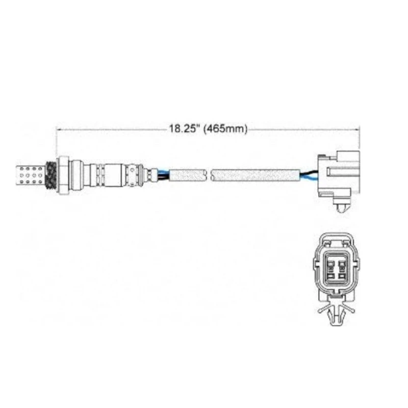 1615404217 Oxygen Sensor Lambda Probe For Ssangyong ACTYON 2006-2016 KYRON 1615404217 2