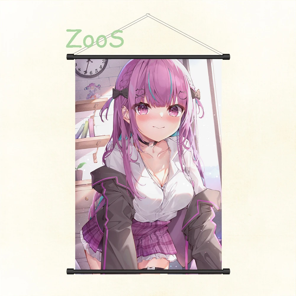 家の装飾 湊 あくあ VTuber Minato Aqua ,壁画,漫画の絵,ポスター,壁の