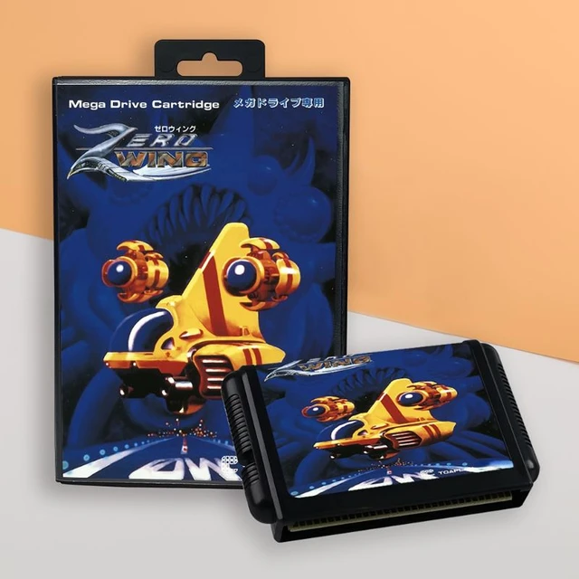 Für Zero Wing Japan Cover 16-Bit-Retro-Spielekassette für Sega 