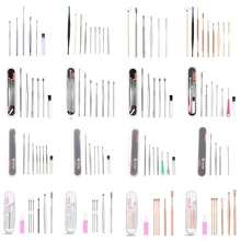 

6Pcs Ear Pick Ear Cleaner Spoon Earwax Collector Ear Care Cleaning Tool Ear Wax Removal Kit Ear Wax Remover Ear Wax Removal Tool