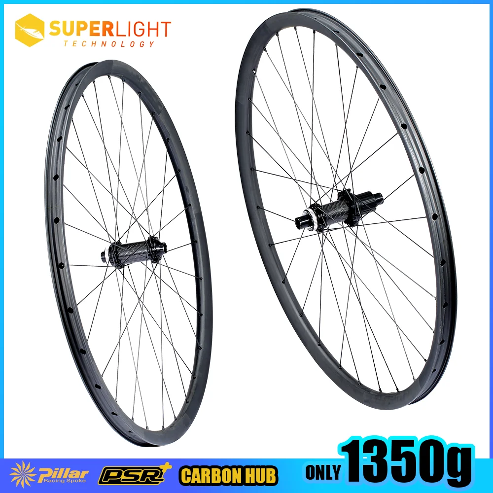 2022 Ryet Superlight Asymmetric 29er Mtb Carbon Wheels 28mm Mtb Rims