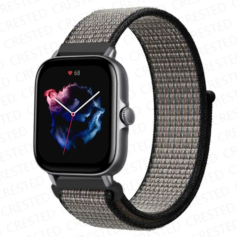Nylon Sport Watch Band Bracelet - 20mm/22mm Adjustable Strap