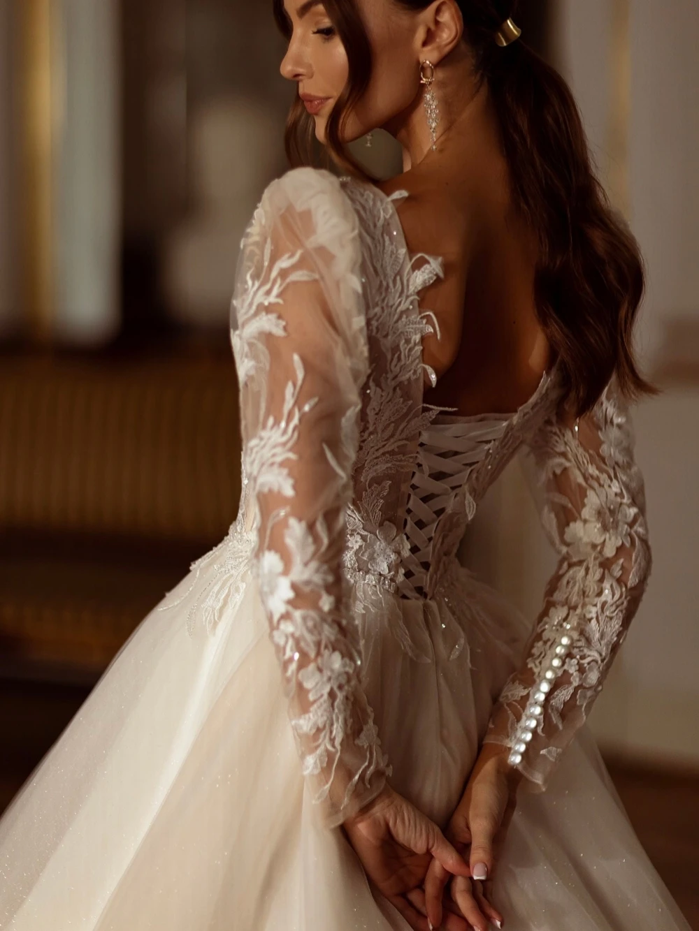 Рисунок 3 - Романтическое свадебное платье с вырезом сердечком