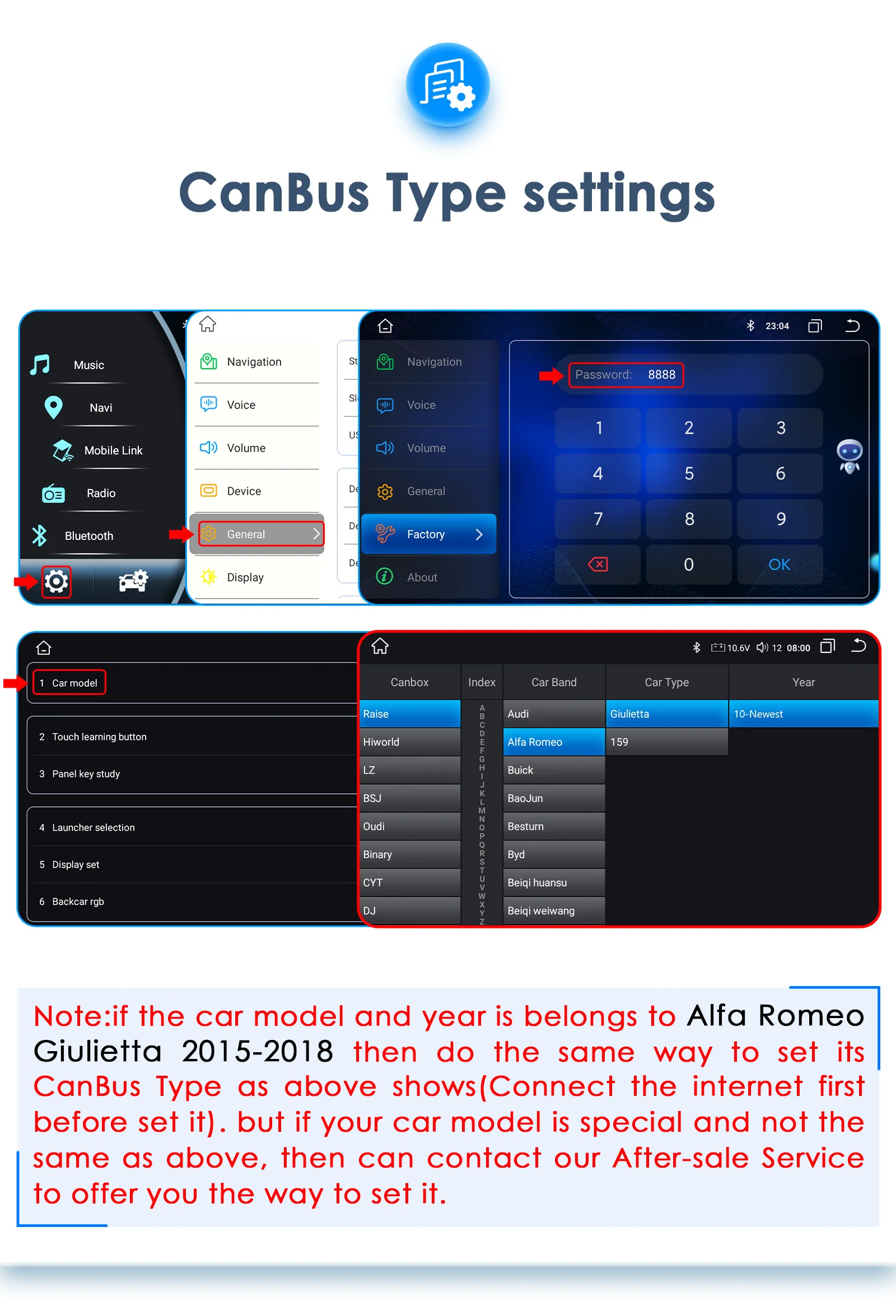 Hizpo 2Din 9 Zoll Android13 Autoradio für Alfa Romeo Giulietta 2015 -2018 UI8581 Steuergerät RDS DSP GPS Navi 4G BT Auto CarPlay – Detail 32