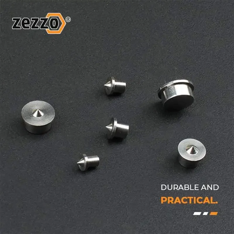 6PCS Wood Pin Locator Set 4mm-12mm Multi Dowel Center Point Set Tool Joint Alignment Pin Wood Timber Marker