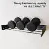Stainless Steel Laundry Drying Rack, Collapsible Wall Mounted, Space Saving, Clothes Drying Rack, Foldable, 80cm 3
