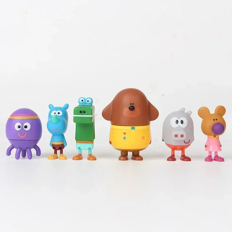 Hey Dog Teacher Action Figure Model Doll Figurine Archie Kindergarten Omiya Cute Model Toys Children Gift Decoration Crafts