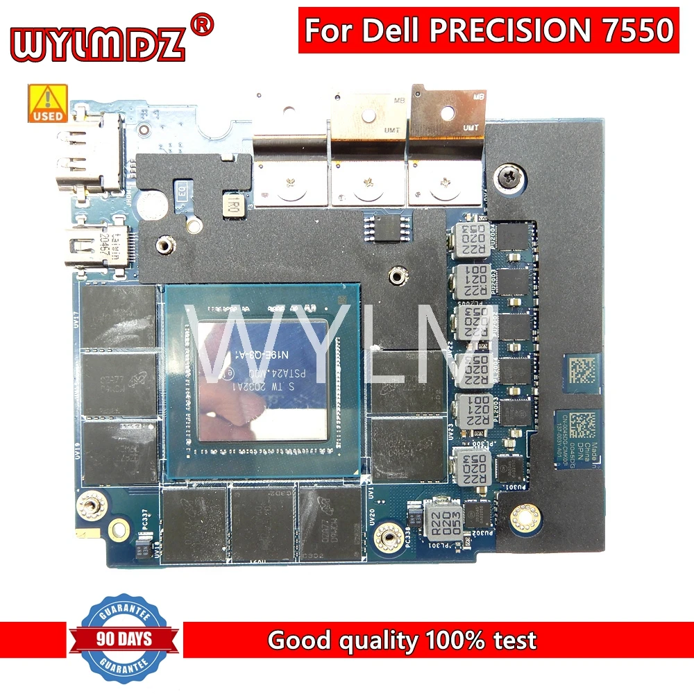 Scheda Grafica Video Rtx4000/8G N19E-Q3-A1 Per Scheda Video Dell Precision 7550 Cn 0045Dg