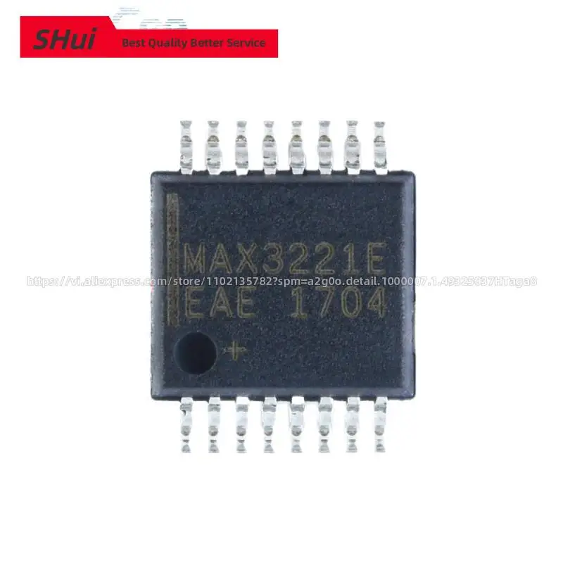 

Original Authentic Patch MAX3221EEAE+T SSOP-16 RS232 Transceiver Chip