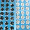 1 Card Iron Fastener Snap Buttons For Garment Round 5 Sizes DIY Sewing Accessories 1