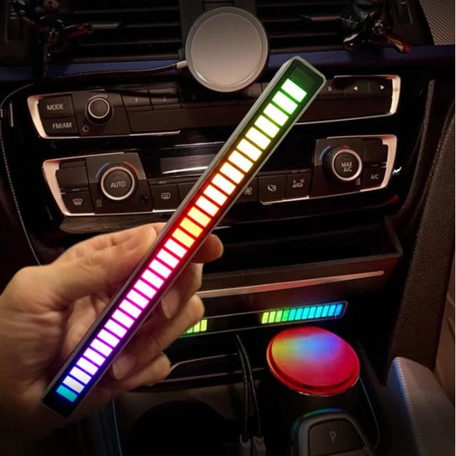 Car LED RGB Sound Control Rhythm Lights Accessories For Cadillac ATS BLS  CTS XT4 XT5 ATSL XTS STS SRX Escalade auto zubehör - AliExpress