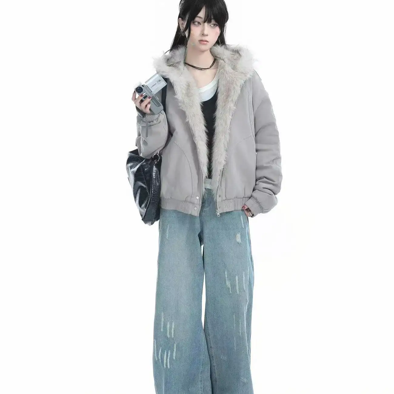 BiggOrange Coat Lifestyle Image 2