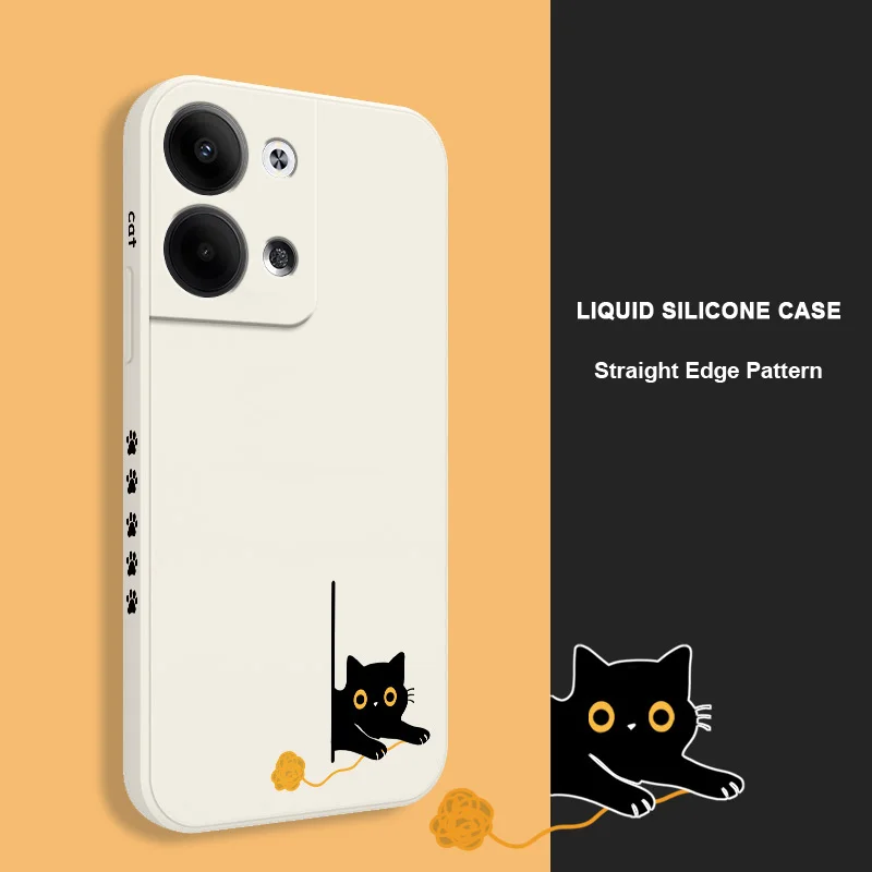 Panicked Cats Silicone Soft Phone Case