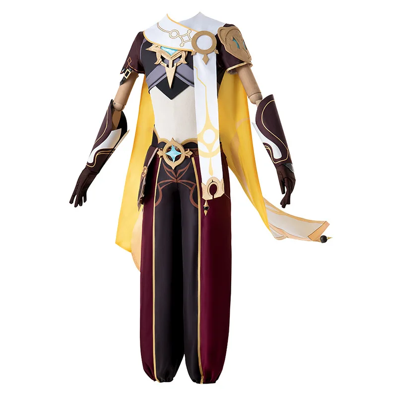 Genshin Impact Aether Traveler Outfit Cosplay Costume