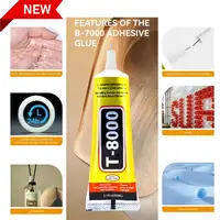 1pcs Phone Repair Glue LCD Screen Glue T8000 Cell Phone Adhesive Phone Glue Electronic Glue T8000 Multifunction DIY Adhesive 1
