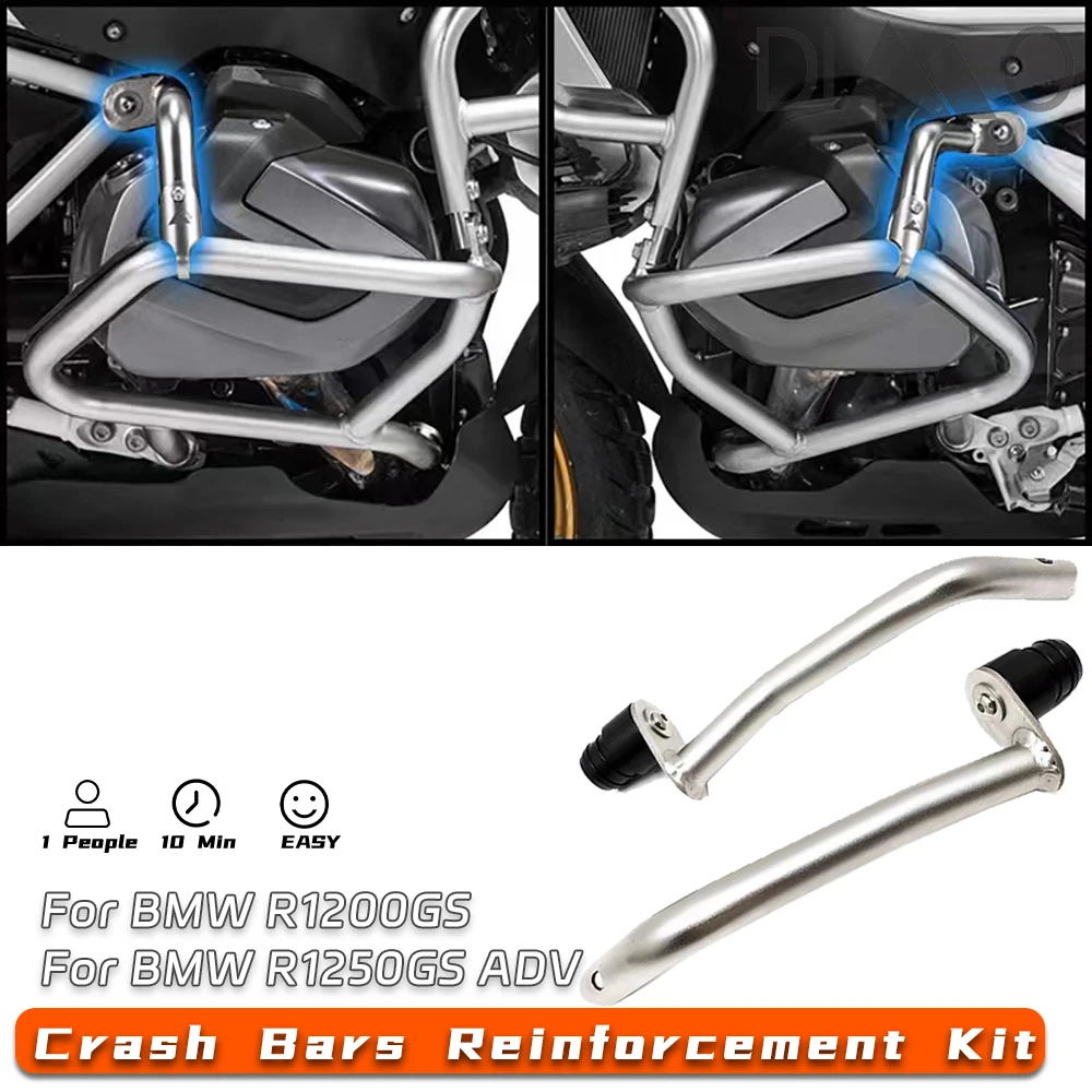 Per Bmw R1250Gs R 1250 Gs Gsa R1250Gsa Adventure Advmoto Engine Crash Bar Paraurti Telaio Protezione Rinforzi Bar Kit