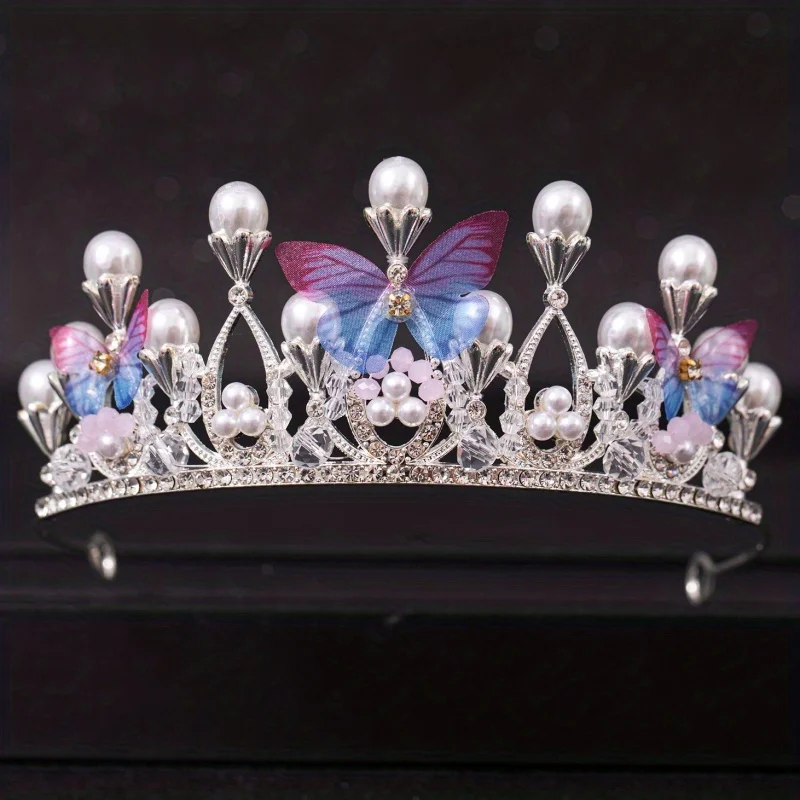 Silber Farbe Kristall Tiaras Und Kronen Stirnband Für Frauen Party Strass Braut Hochzeit Haar Zubehör Schmuck Krone Tiara – Detail 17