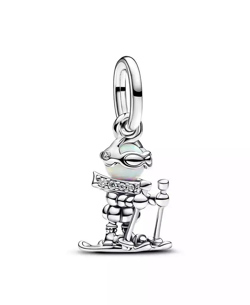 Pandora Sterling Silver Skier Dangle Charm for Bracelets