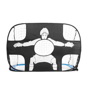 Image for Compact Outdoor Practice Soccer Goal Portable Foot 