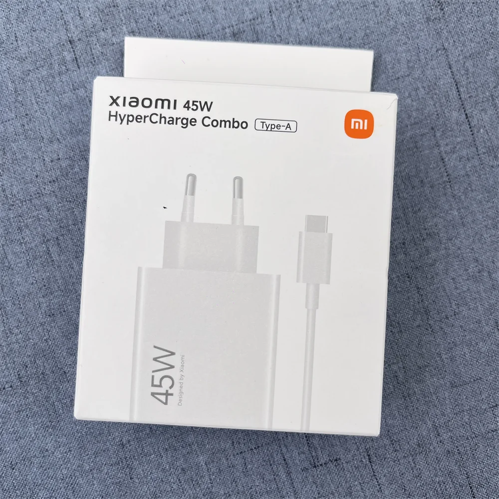 Xiaomi HyperCharge Fast Charging Combo EU Charger + Type C Cable Kit