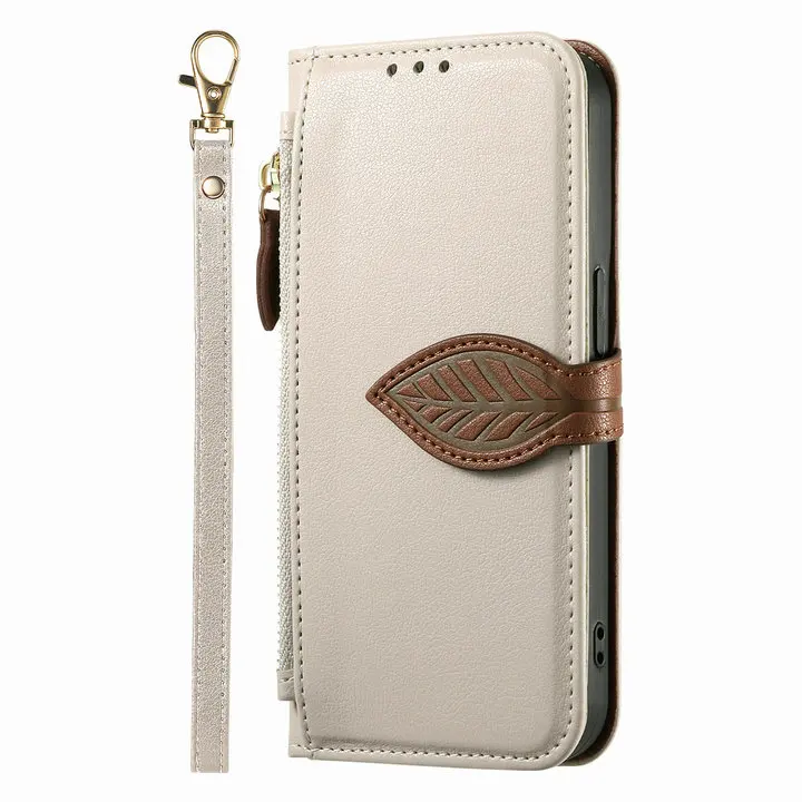 5G Leather Zipper Wallet Case for Samsung Galaxy - Premium Protective Cover