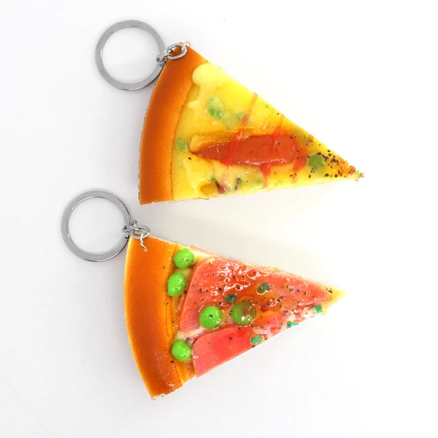 Orange Cake Bag / Metal Chain Bag