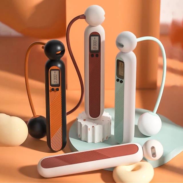 Counting Cordless Skipping Rope Sports Counting Skipping Rope Dual-Purpose Electronic Counting Skipping Rope 3