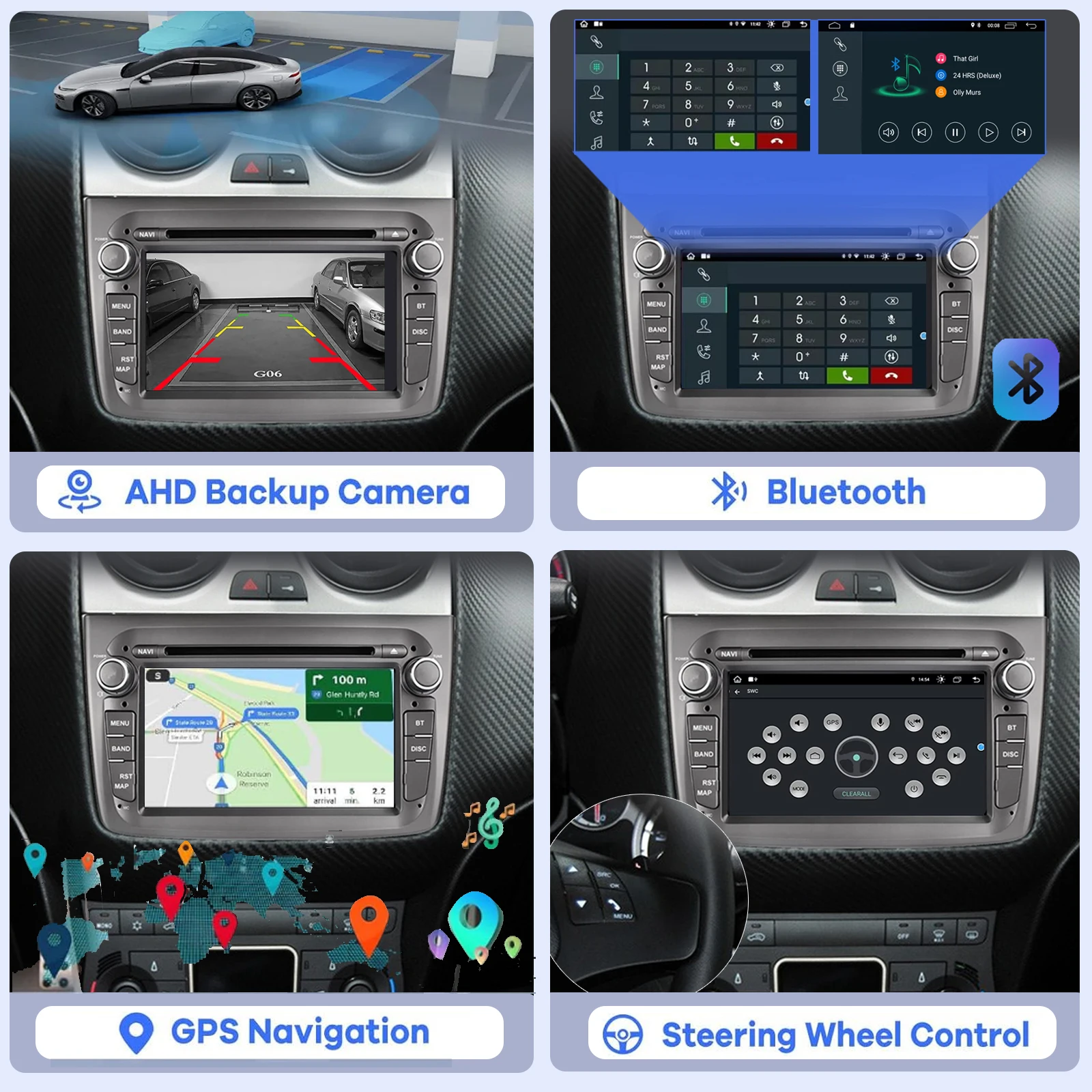 Android Car Radio For Alfa Romeo Mito 2008- 2019 Multimedia Player Supports CarP