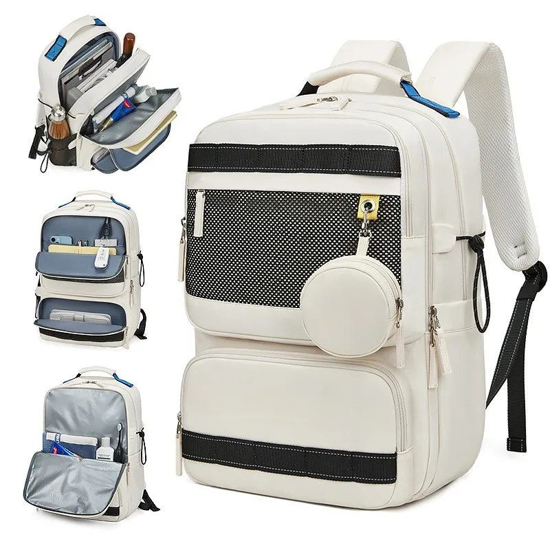 Best-selling Fashion Casual Versatile Men and Women Universal Lightweight Large-capacity Waterproof Wear-resistant Backpacks