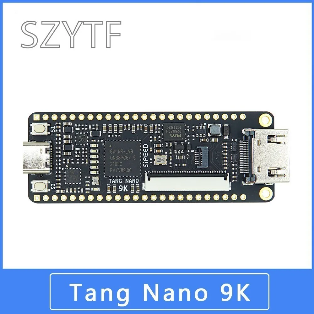 Nuova Scheda Di Sviluppo Tang Nano 9K Fpga Gowin Gw1Nr-9 Risc-V Kit Hdmi