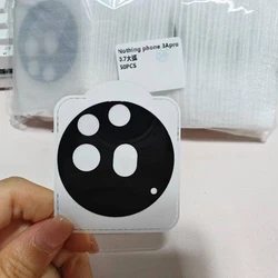 Enhanced Camera Lens Tempered Glass Protector with Lens Ring Film - 1 PCS (For 3A Pro)