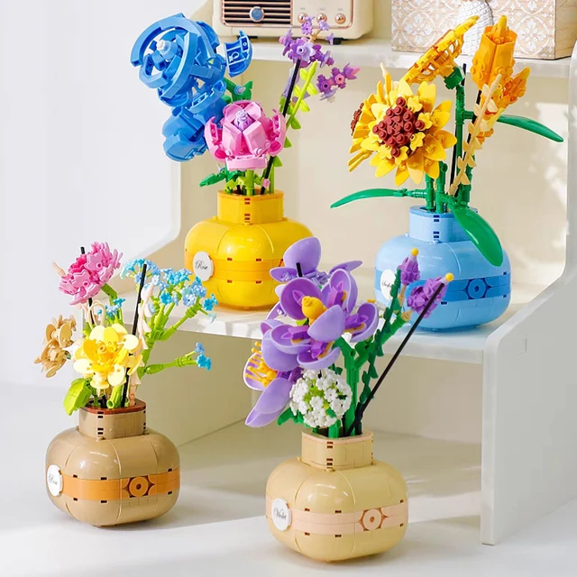  SEWACC 30 Pcs Toys Flower Vase Wedding Decor Hat Kids