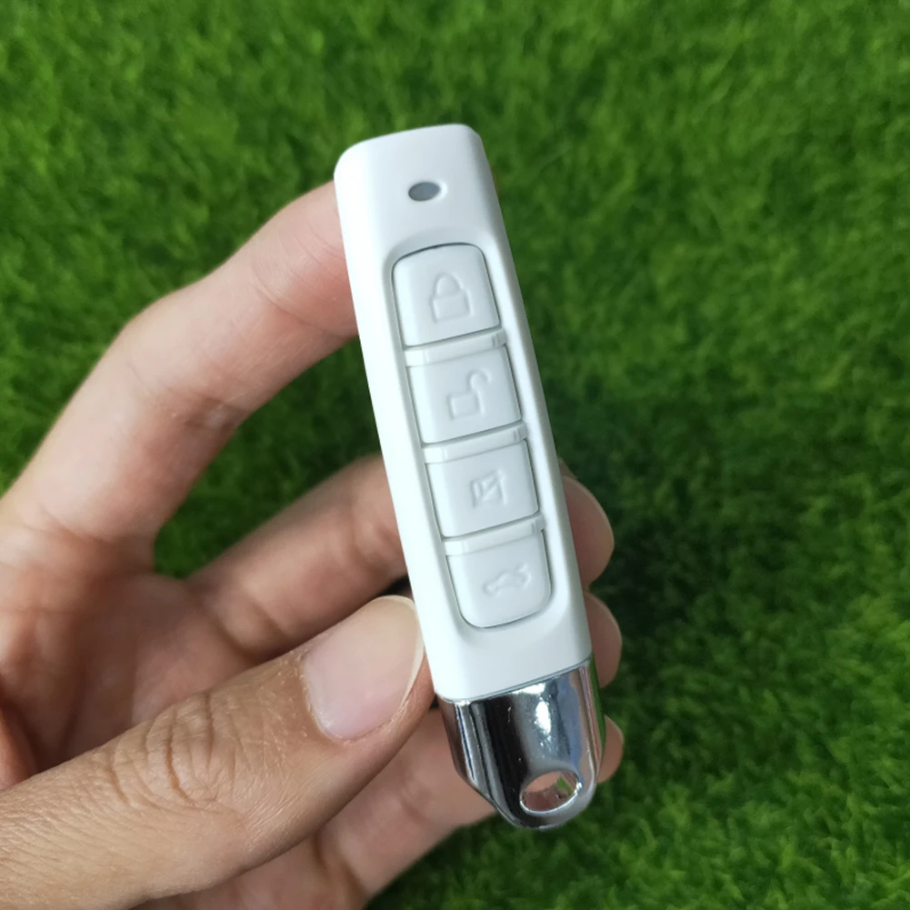 원격 제어 복제 차고 게이트 도어 오프너 컨트롤러, 복제기 복제 코드 키, 배터리 포함, 10 가지 색상, 4 채널 코드 복사, 433MHZ