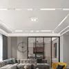 White Zigbee Magnetic Track Smart Lighting Grille Flood Lamp Embedded Flexible Linear Fixture Track Rail Ceiling Indoor Living 3