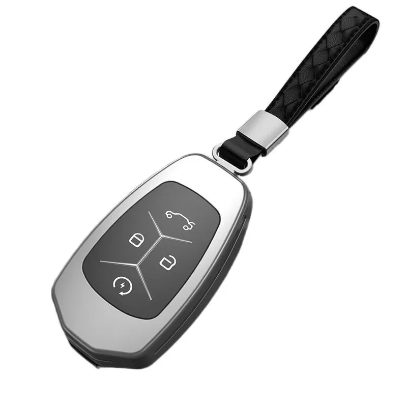 

Чехол для автомобильного ключа, новинка, универсальные автомобильные принадлежности из высококачественного алюминиевого сплава, подходит для Lingke 03 20
