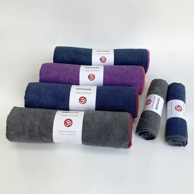 Non-Slip Yoga Absorbent Towel Fitn Gym Mat Wide Yoga Pad Towel Wear-Resistant Dir Proof hine Waable Yoga Blanket 2